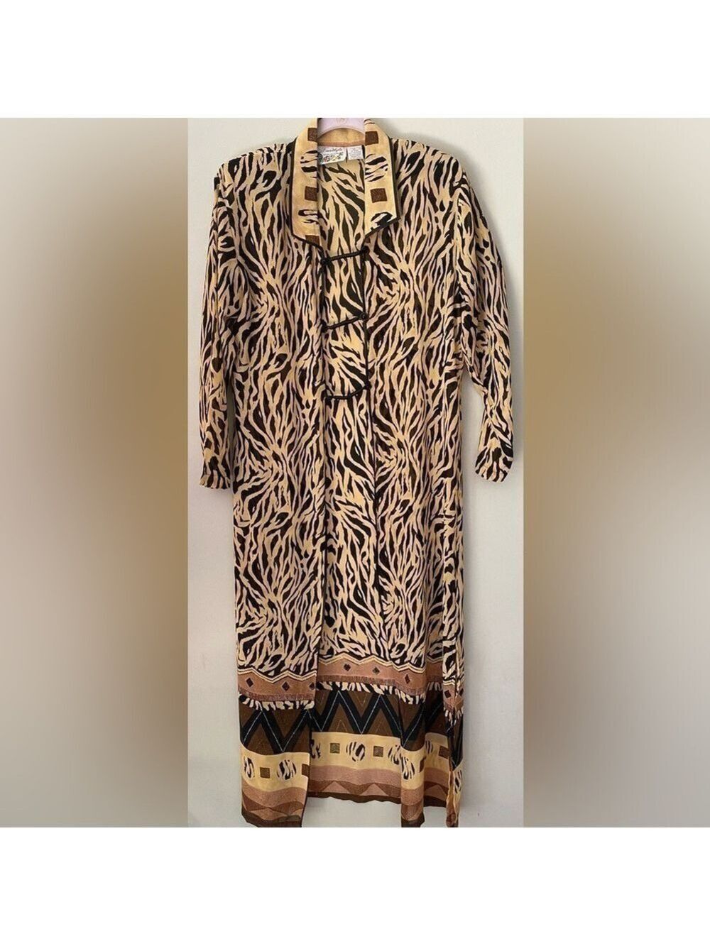 Freestyle Original Collection Leopard Print Duster M